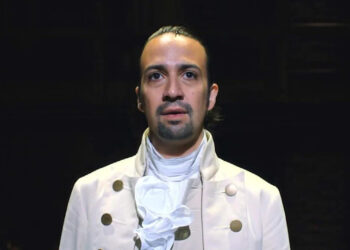 Lin-Manuel Miranda in Disney+'s Hamilton.