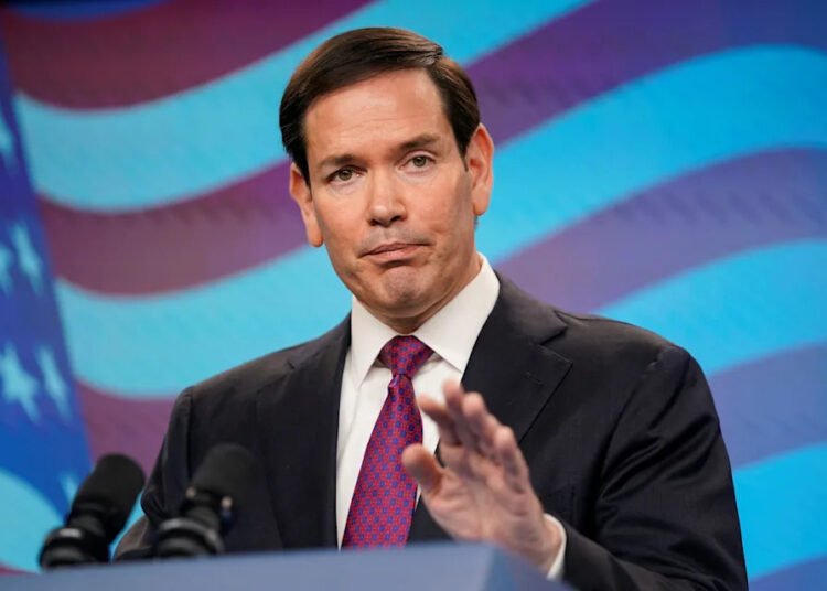 Vice President JD Vance joked that Secretary of State Marco Rubio would replace Jimmy Kimmel as a late-night TV talk show host on ABC.