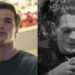 Nate (Jacob Elordi) looks ahead in Euphoria, while Frankenstein's monster (Boris Karloff) examines a flower in Frankenstein.