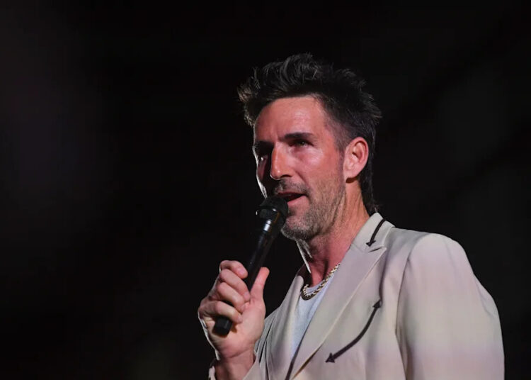 Jake Owen performs at the Flamingo Jam Concert, Saturday, Nov. 23, 2024, at a Corporate Air hangar at the Vero Beach Regional Airport. Owen, among other artists, performed Saturday night benefiting the Jake Owen Foundation. The nonprofit, established in 2010, formed initially to offer financial support on the national level to children battling cancer and other catastrophic childhood disease through St. Jude Children’s Research Hospital in Memphis, Tenn. Now, the foundation benefits about 30 different nonprofits that include the local chapters of Habitat for Humanity, the Boys and Girls Clubs, and Autism Speaks.