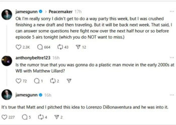 James Gunn Almost Made a DC Movie 20 Years Ago