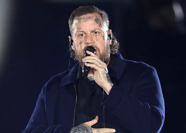 Jelly Roll performing in Vatican City in September 2025