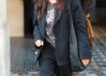 Jenna Ortega was spotted in Paris wearing the studded bag trend from Hammitt
