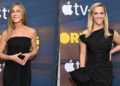 Jennifer Aniston & Reese Witherspoon Go Black at Morning Show Premiere