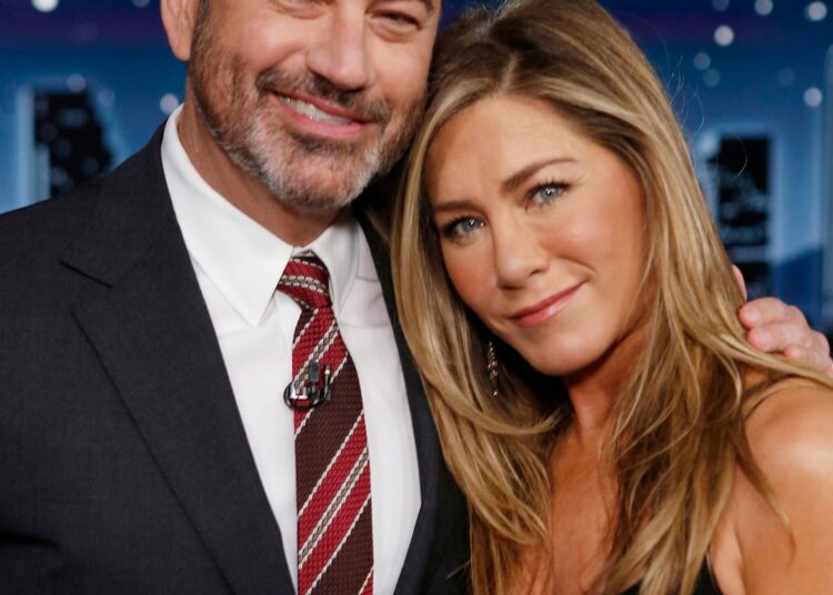 Jennifer Aniston, Selena Gomez Support Jimmy Kimmel
