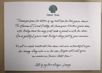 jenny han the summer i turned pretty finale note