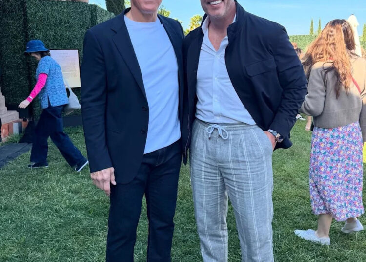 Jesse Palmer and Mel Owens