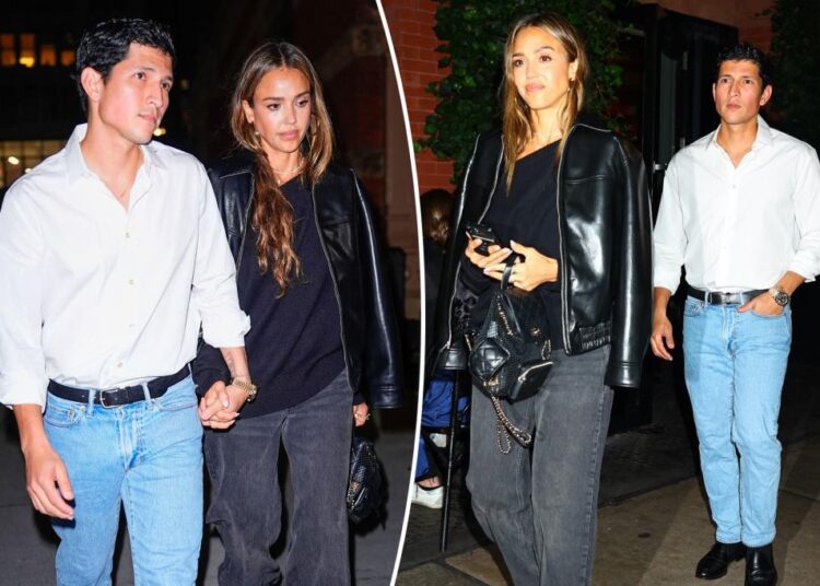 Jessica Alba takes new man Danny Ramirez to NYC hotspot Zero Bond to celebrate his 33rd birthday