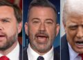Jimmy Kimmel Hits JD Vance With 1 Burning Question About Trump