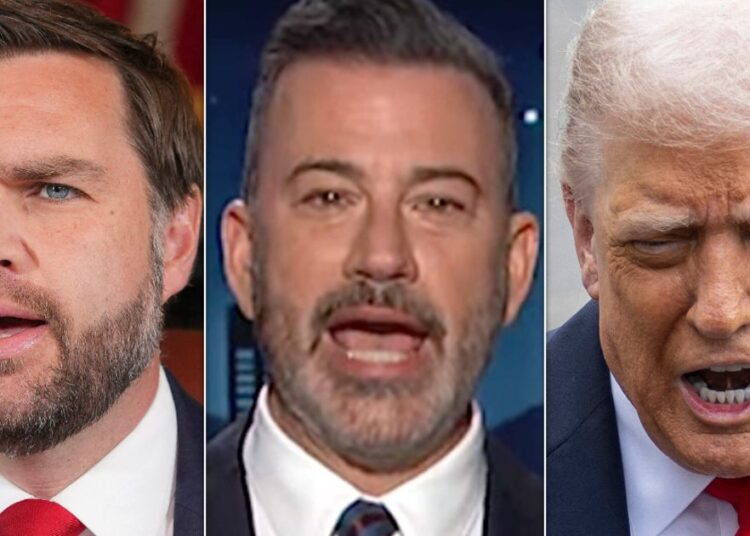 Jimmy Kimmel Hits JD Vance With 1 Burning Question About Trump