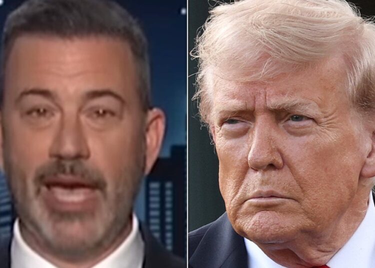 Jimmy Kimmel Tears Into Trump's Claim About 'Rhetoric'