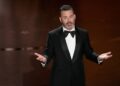 Host Jimmy Kimmel speaks during the Oscars at the Dolby Theatre in Los Angeles, March 10, 2024. (AP Photo/Chris Pizzello, File)
