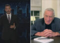 Actor Robert De Niro appeared in a skit with Kimmel