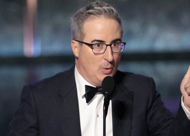 John Oliver Curses Out Emmys Host Over His Speech Time Limit Scheme