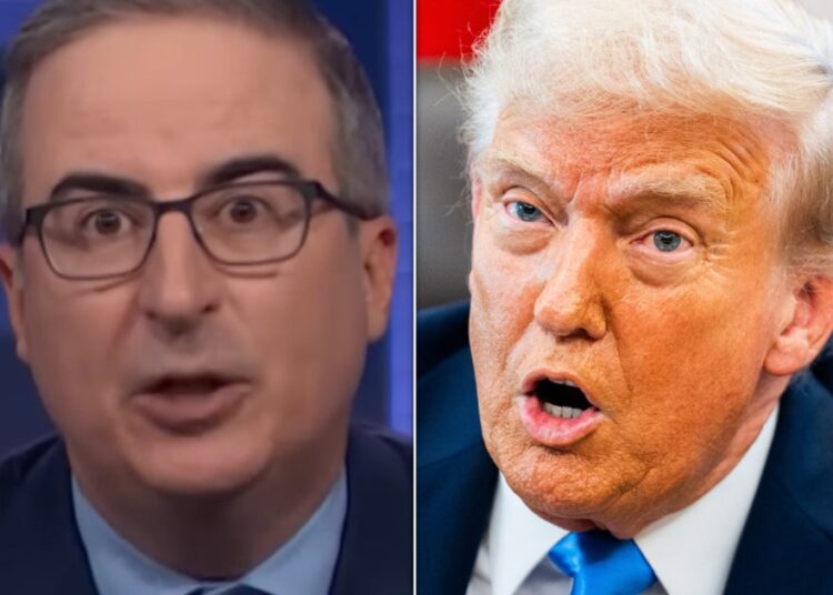 John Oliver Dares Disney CEO To Defy Trump Using 4 Explosive Words
