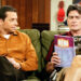 Jon Cryer as Alan Harper and Charlie Sheen as Charlie Harper on 'Two and a Half Men'