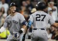 Judge hits 49th homer and Stanton smacks 3-run shot to lead Yankees past Orioles 6-1