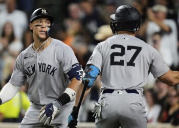 Judge hits 49th homer and Stanton smacks 3-run shot to lead Yankees past Orioles 6-1