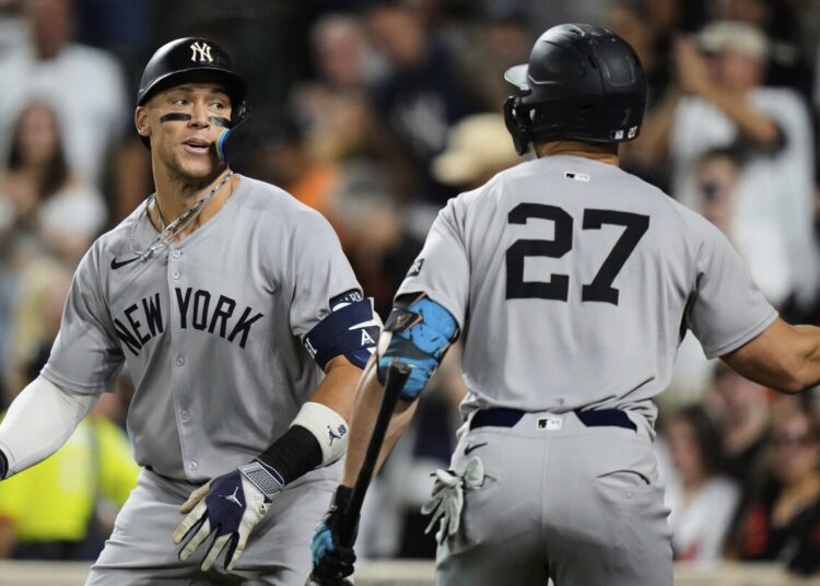 Judge hits 49th homer and Stanton smacks 3-run shot to lead Yankees past Orioles 6-1