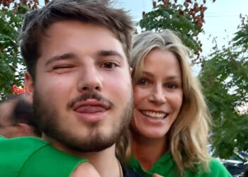 Julie Bowen Gets Emotional as She Drops Off Her 'Sweet Baby' Son Oliver, 18, at College for the First Time