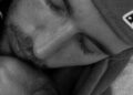 Justin Bieber/Instagram Justin Bieber snuggles with son Jack Blues