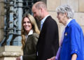 Victoria Jones/Shutterstock Kate Middleton and Prince William visit London's Natural History Museum gardens on Sept. 4, 2025