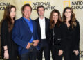 Christina Schwarzenegger, Arnold Schwarzenegger, Patrick Schwarzenegger, Maria Shriver and Katherine Schwarzenegger
