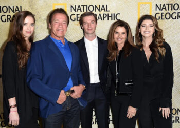 Christina Schwarzenegger, Arnold Schwarzenegger, Patrick Schwarzenegger, Maria Shriver and Katherine Schwarzenegger