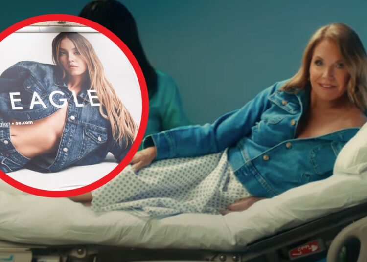 Katie Couric Spoofs Sydney Sweeney’s Controversial American Eagle Ad in Jaw-Dropping Colon Cancer PSA – National Enquirer