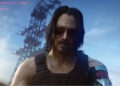Keanu Reeves as Johnny Silverhand in Cyberpunk 2077.