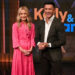 Disney/Lorenzo Bevilaqua Kelly Ripa and Mark Consuelos co-host Live with Kelly and Mark on April 1, 2025