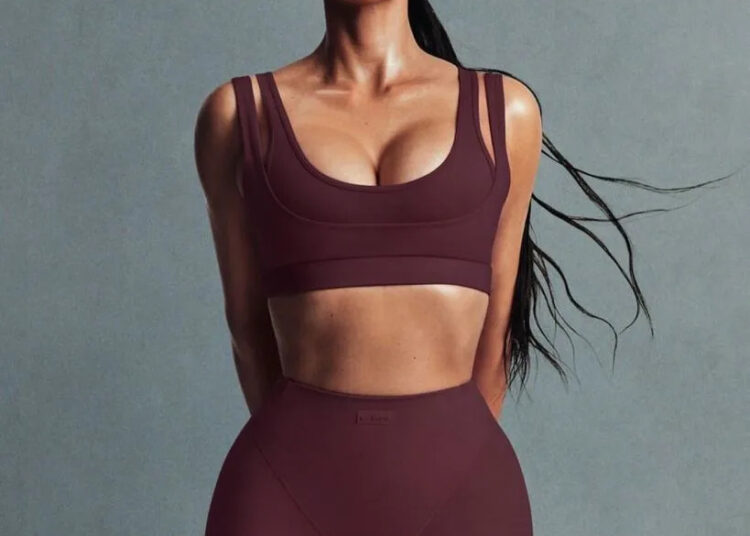 Kim Kardashian said she works out for an hour and a half every day to maintain her fit physique. NikeSkims