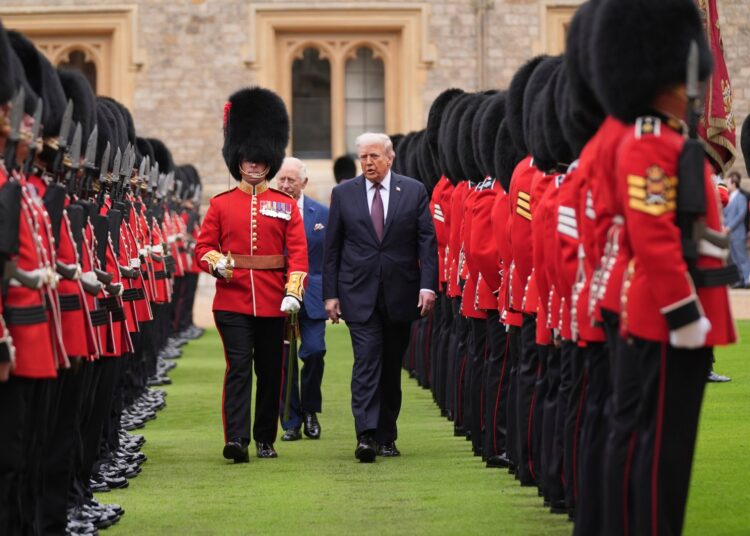 King Charles greets Trump with royal pageantry in UK’s Windsor Castle | Donald Trump News