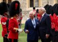 Donald Trump King Charles troop inspection state visit