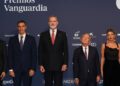 King Felipe attends award ceremony after resuming royal duties