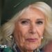 King arrives but ill Queen Camilla misses Duchess of Kent's funeral