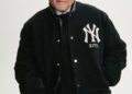 Jason Alexander in a Kith Yankees jacket