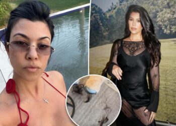Kourtney Kardashian impulsively cuts her hair amid COVID battle