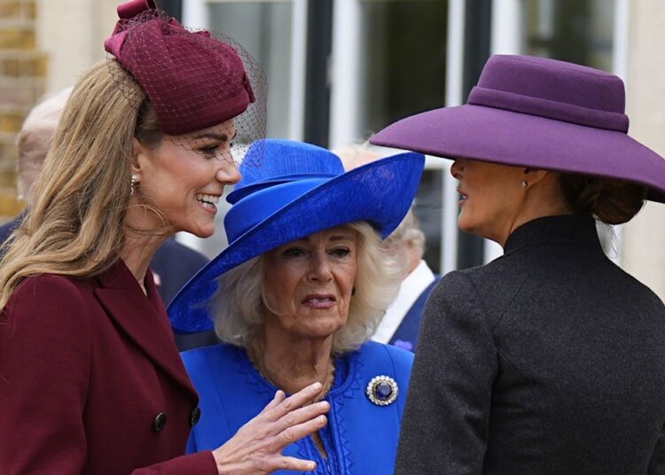 LIVE: Kate Middleton's solo outing with Melania Trump and more