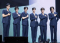 Boy band LUN8 poses for photos during a press showcase for its single, “Lost,” at Yes24 Live Hall in eastern Seoul on Sept. 17. [DANIELA GONZALEZ PEREZ]