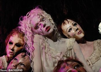 Lady Gaga has teamed up with Tim Burton in the new spooky music video of The Dead Dance, which was created for Netflix's Wednesday