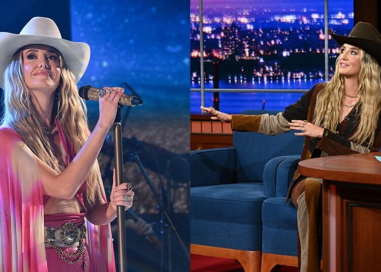 Lainey Wilson Brings Western Style to 'Stephen Colbert' Performance
