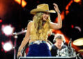 Lainey Wilson performs with Brooks & Dunn on Day 1 of CMA Fest in June. File Photo by Camden Hall/UPI