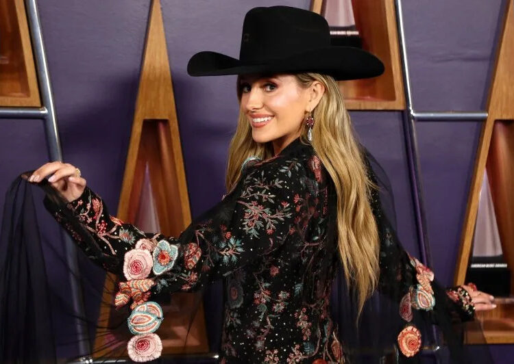 Lainey Wilson arrives for the American Music Awards at the Fontainebleau Las Vegas on May 26. File Photo by James Atoa/UPI