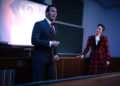Giles Keyte/Warner Bros. Pictures Patrick Wilson and Vera Farmiga in 'The Conjuring: Last Rites'