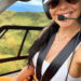 Lauren Sanchez/Instagram Lauren Sánchez piloting a helicopter.