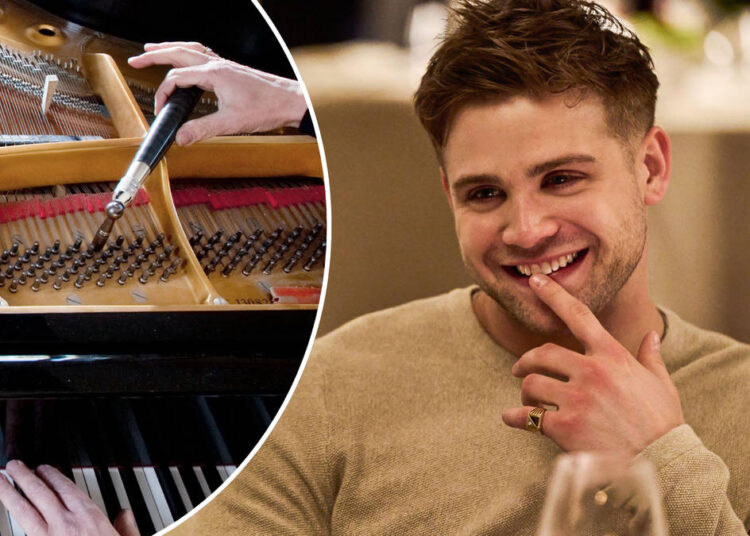 Leo Woodall is playing a piano tuner in his latest indie film