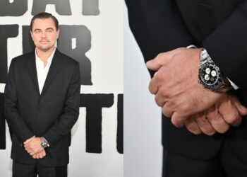 Leonardo Dicaprio Shows Off $225K Rolex Watch at ‘One Battle’ Premiere