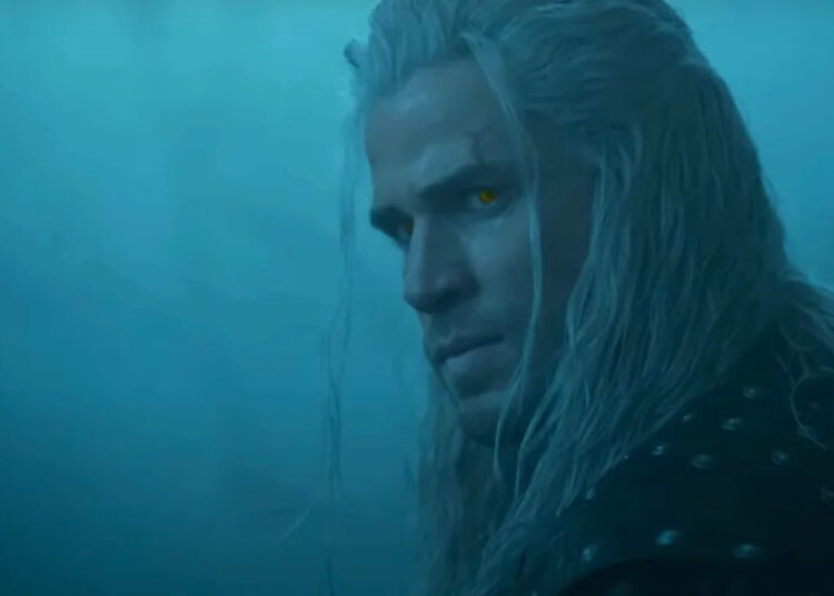 Liam hemsworth as geralt in the witcher season 4.
