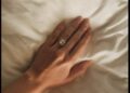 Gabriella Brooks showed off her huge diamond ring.